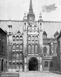 The Guildhall From King Street c.1895, London