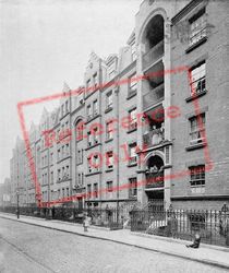 The Guinness Lodging House, Lever Street c.1895, London