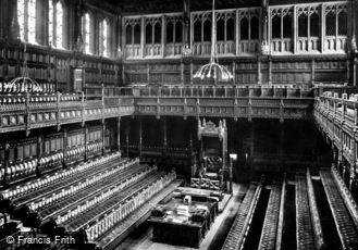 London, the House of Commons c1920