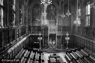 London, the House of Lords 1901