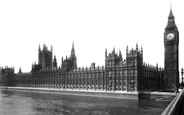 The Houses Of Parliament c.1900, London