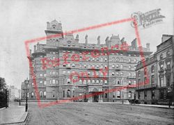 The Langham Hotel From Portland Place c.1895, London