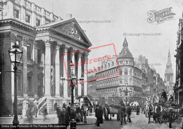 Photo of London, The Mansion House, Queen Victoria Street And Cheapside c.1895
