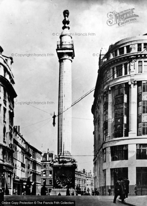 Photo of London, The Monument c.1949