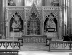 The Nave Altar, Westminster Abbey c.1965, London