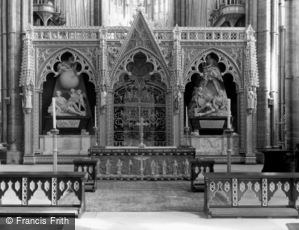 London, the Nave Altar, Westminster Abbey c1965