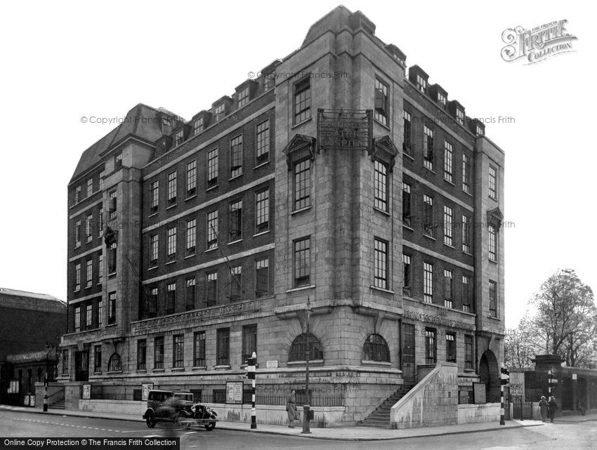 London, the Princess Beatrice Hospital c1950