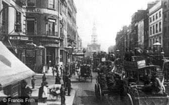 London, the Strand 1890