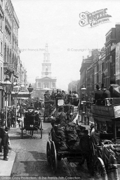 Photo of London, The Strand 1890