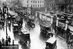 The Strand And Charing Cross c.1910, London