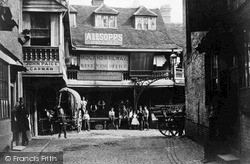 The Talbot Inn (On Site Of The Tabard Inn), Southwark  c.1870, London
