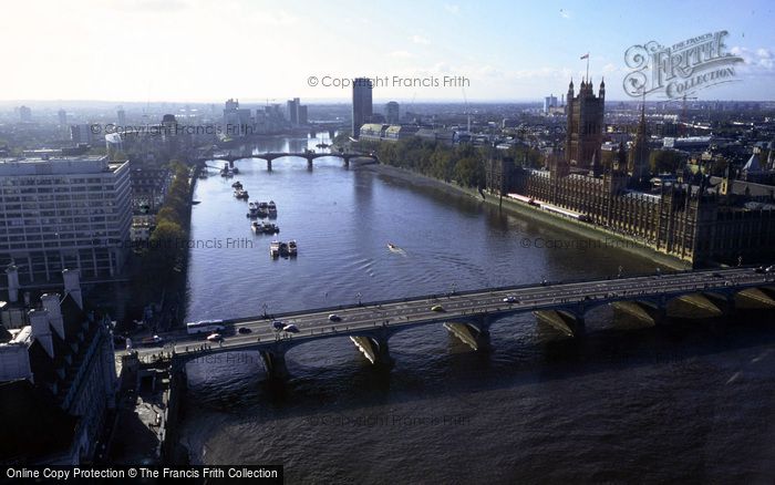 Photo of London, The Thames From The London Eye c.2002