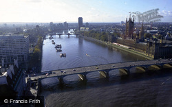 The Thames From The London Eye c.2002, London