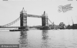 Tower Bridge c.1955, London