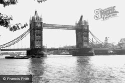 Tower Bridge c.1955, London