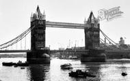 Tower Bridge c.1960, London