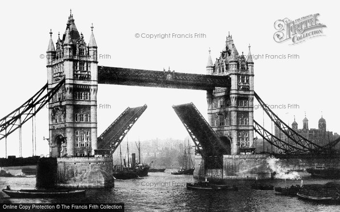 Photo of London, Tower Bridge Completed 1895