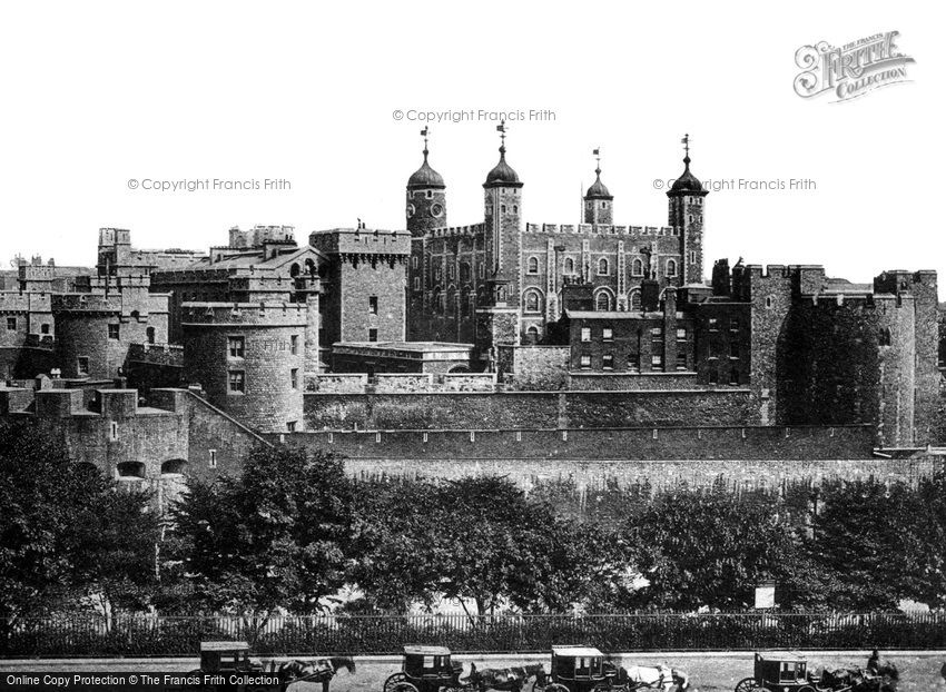 London, Tower of London c1890