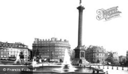 Trafalgar Square 1890, London