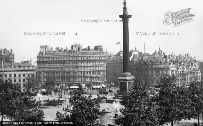 Photo of London, Trafalgar Square c.1915