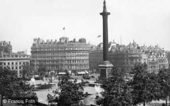 London, Trafalgar Square c1915