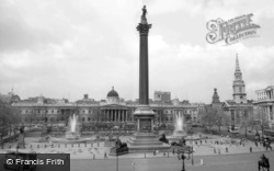 Trafalgar Square c.1960, London