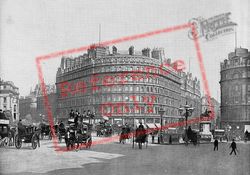 Trafalgar Square, The Grand Hotel c.1895, London
