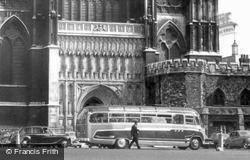 Traffic In Front Of Westminster Abbey c.1965, London