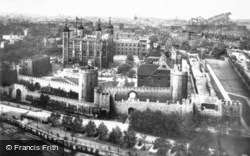 View Of The Tower Of London c.1920, London