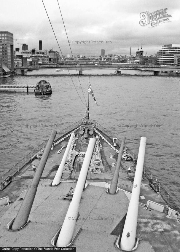 London, view upstream from HMS Belfast 2012
