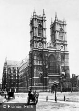 London, Westminster Abbey c1867
