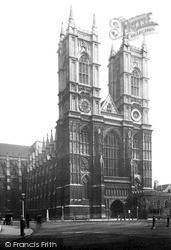 Westminster Abbey c.1880, London