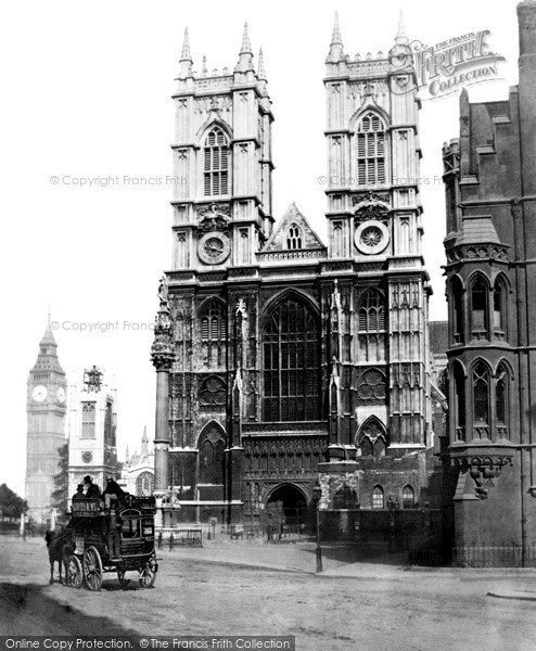Photo of London, Westminster Abbey c.1900