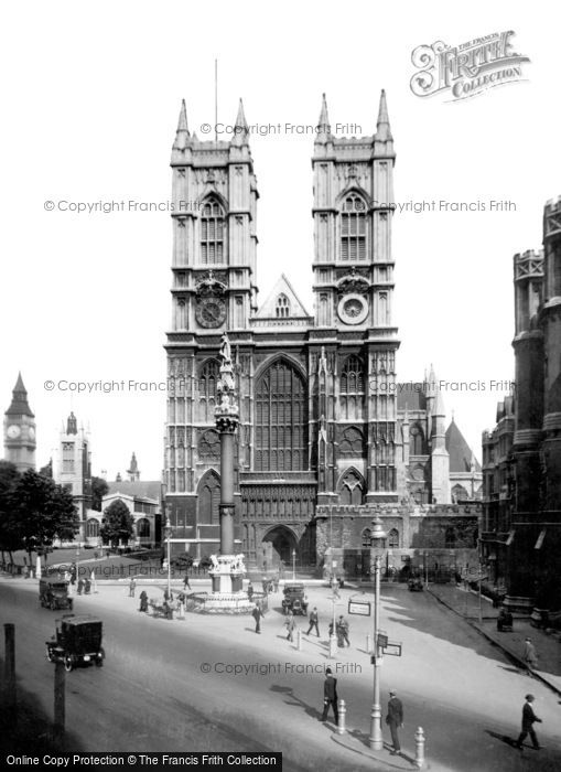Photo of London, Westminster Abbey c1920