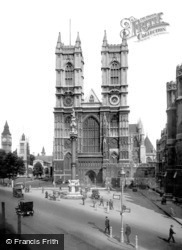 Westminster Abbey c.1920, London