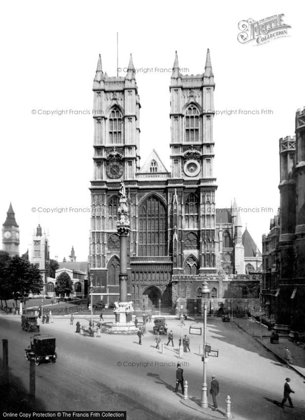 London, Westminster Abbey c1920