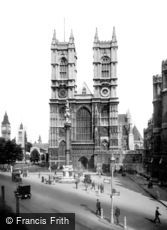 London, Westminster Abbey c1920
