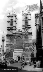 Westminster Abbey c.1960, London