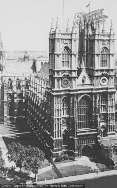Photo of London, Westminster Abbey c.1960