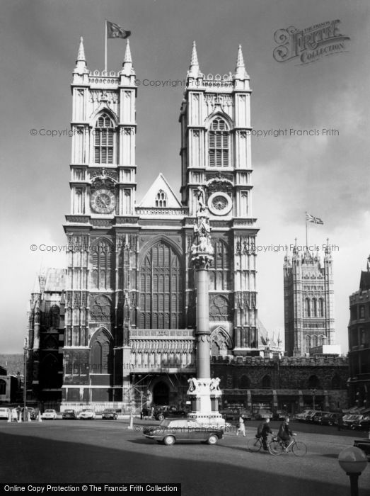 Photo of London, Westminster Abbey c.1965