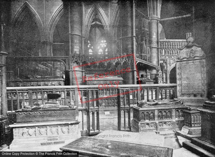 Photo of London, Westminster Abbey, Chapel Of St Edmund c.1895
