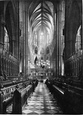 Westminster Abbey, Choir East c.1910, London