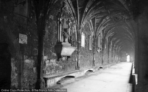 Photo of London, Westminster Abbey, Cloisters c.1900