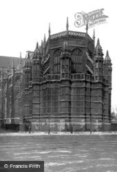 Westminster Abbey, East End Of Henry Vii Chapel 1890, London