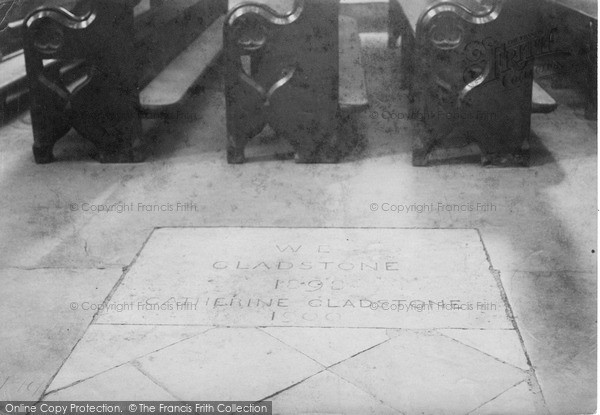 Photo of London, Westminster Abbey, Gladstone Grave c.1900