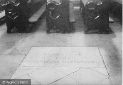 Westminster Abbey, Gladstone Grave c.1900, London