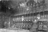 Westminster Abbey, Henry Vii Chapel, The Stalls c.1900, London