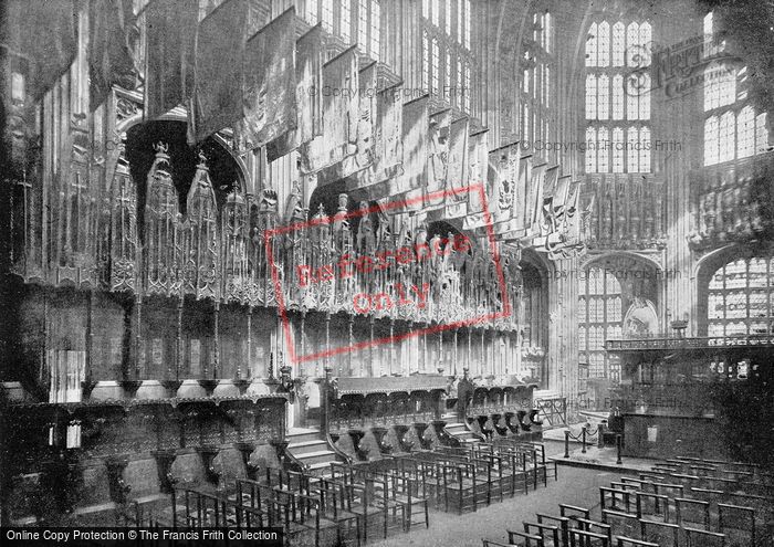 Photo of London, Westminster Abbey, Interior Of Henry Vii's Chapel c.1895