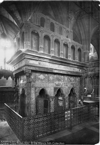 Photo of London, Westminster Abbey, Reredos c.1900