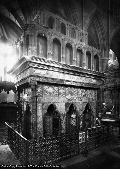 Photo of London, Westminster Abbey, Shrine Of Edward The Confessor c.1890